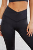 'Seren' Wide Waistband Full Length Leggings - Celes Fashion